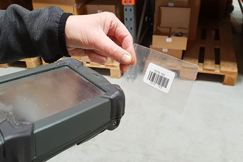 Stregkoder og basis lagerscanning