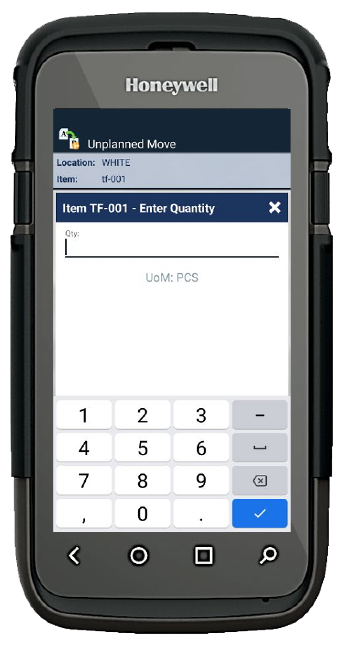 Move Your Items | Mobile WMS BC/NAV Features