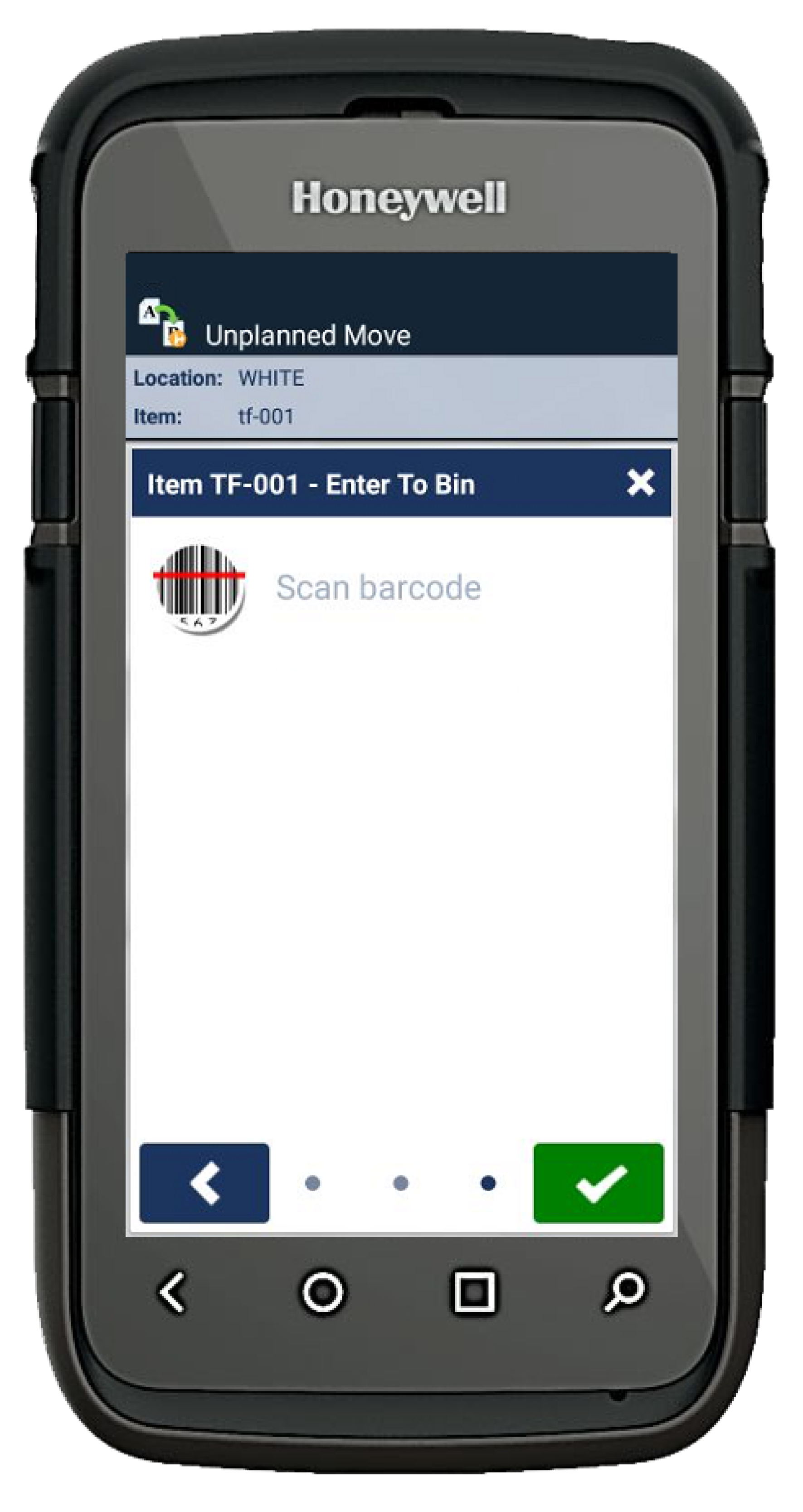 Move Your Items | Mobile WMS BC/NAV Features