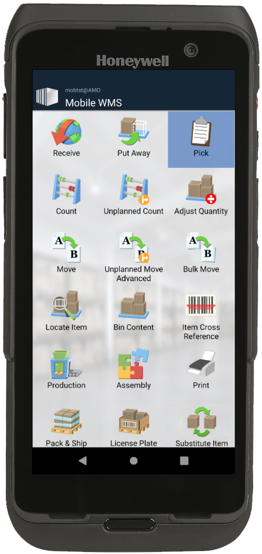 Optimized Picking Process | Mobile WMS BC/NAV Features
