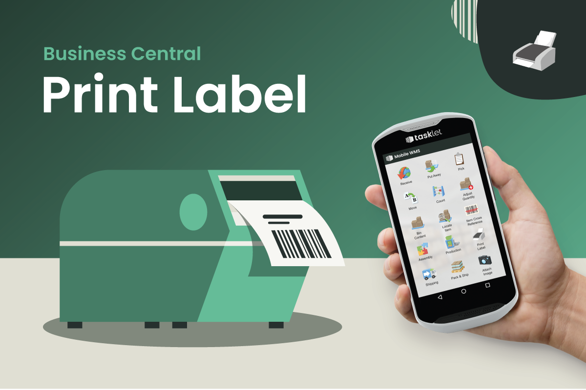 Product Update: Improve Warehouse Efficiency with Tasklet’s Print Label Feature