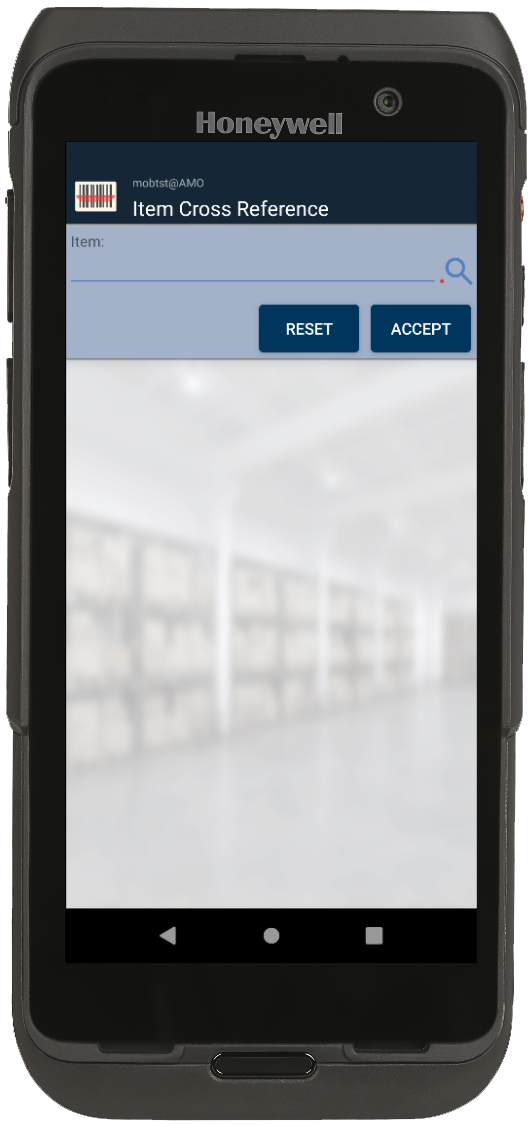 Items Reference Item Cross Reference | Mobile WMS BC/NAV Features
