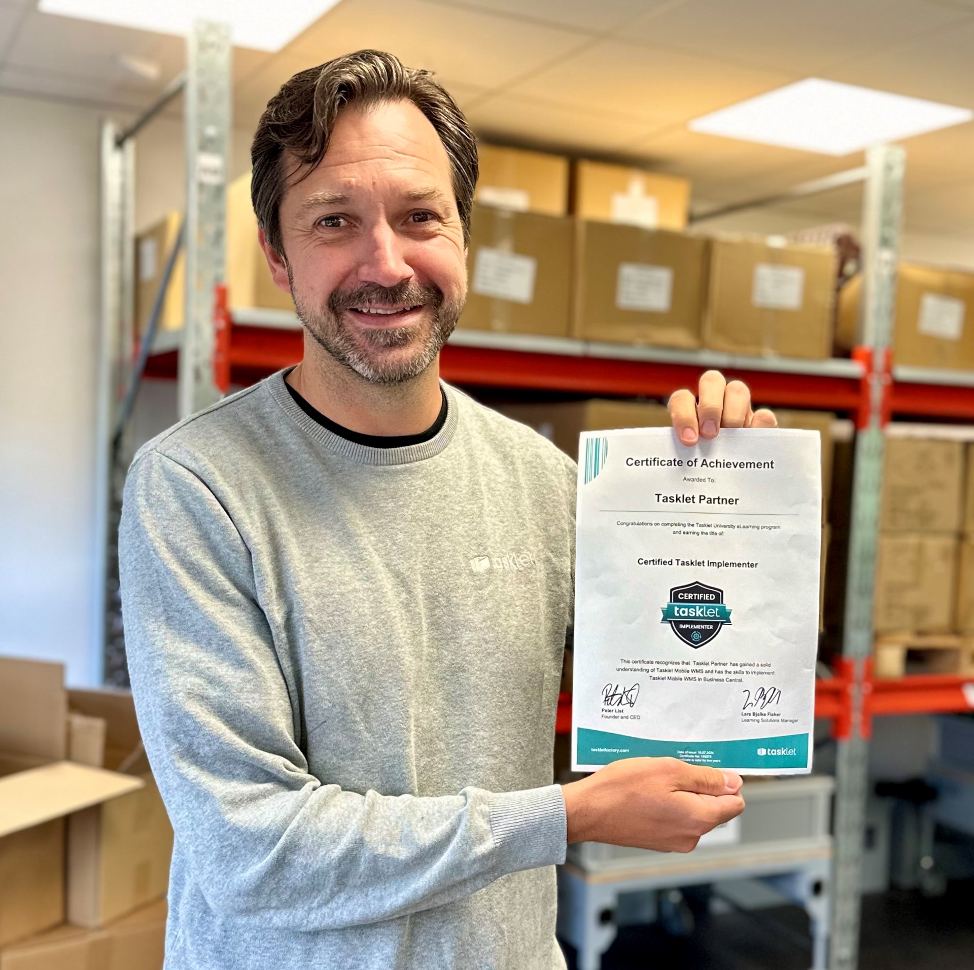 Tasklet Announces New Certification Program for Partners